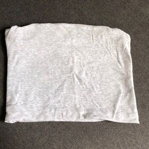 Gray Brandy Crop top